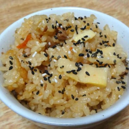 もち米を入れると贅沢な食感になって美味しいですね。
ごちそうさまでした(*‘ω‘ *)